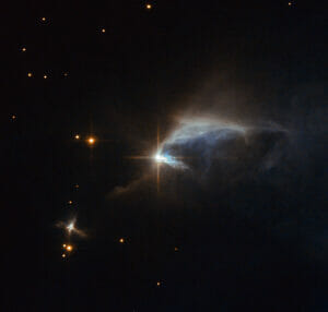 HBC 1 is a young pre-main-sequence star or a protostar