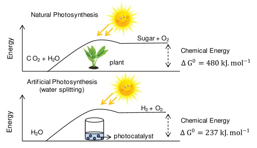 chemical energy from artificial photosynthesis