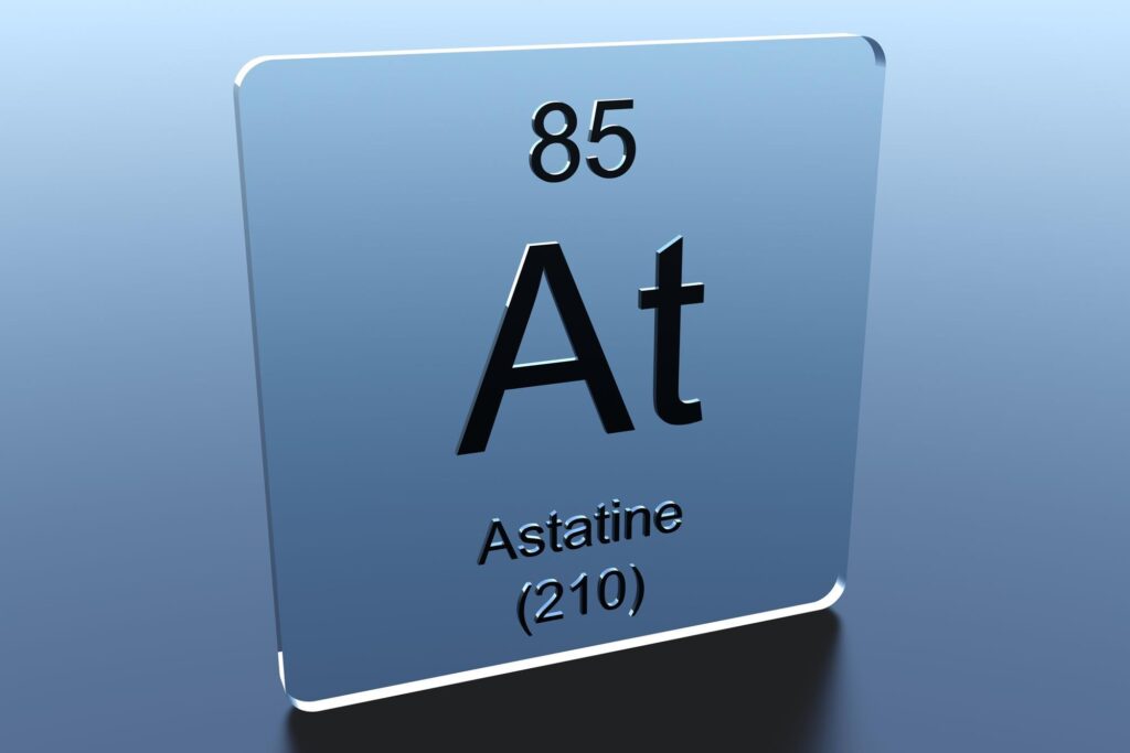 rarest element on earth astatine