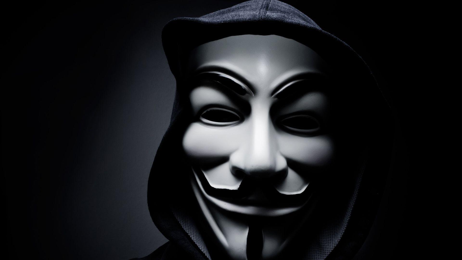 Image of hacker wearing mask