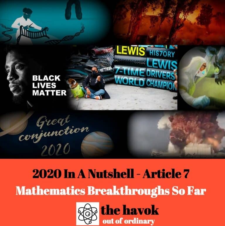 2020 in A Nutshell: Mathematics Breakthroughs so far