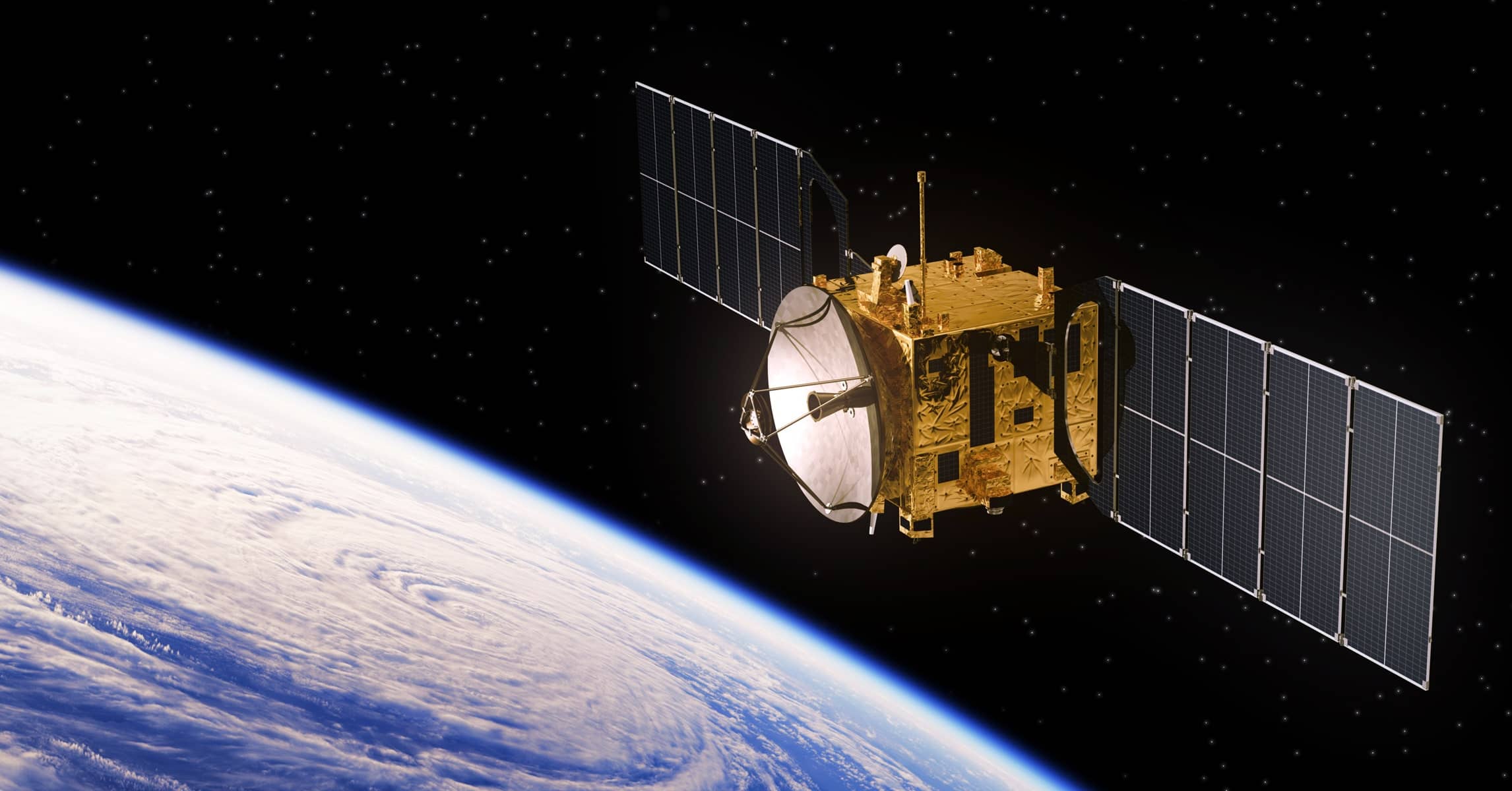 Space Research: Satellite in Space