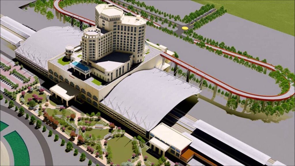 Gandhinagar Railway Station Redevelopment project Budget 2021