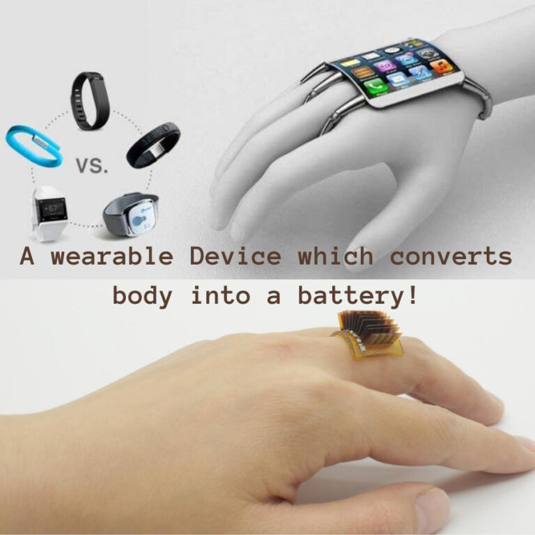 Breakthrough in Wearable Devices: Your Body Converted to Battery!