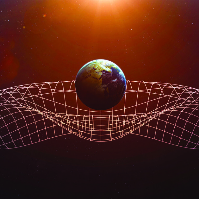 Time: The reason behind the Gravitational Force