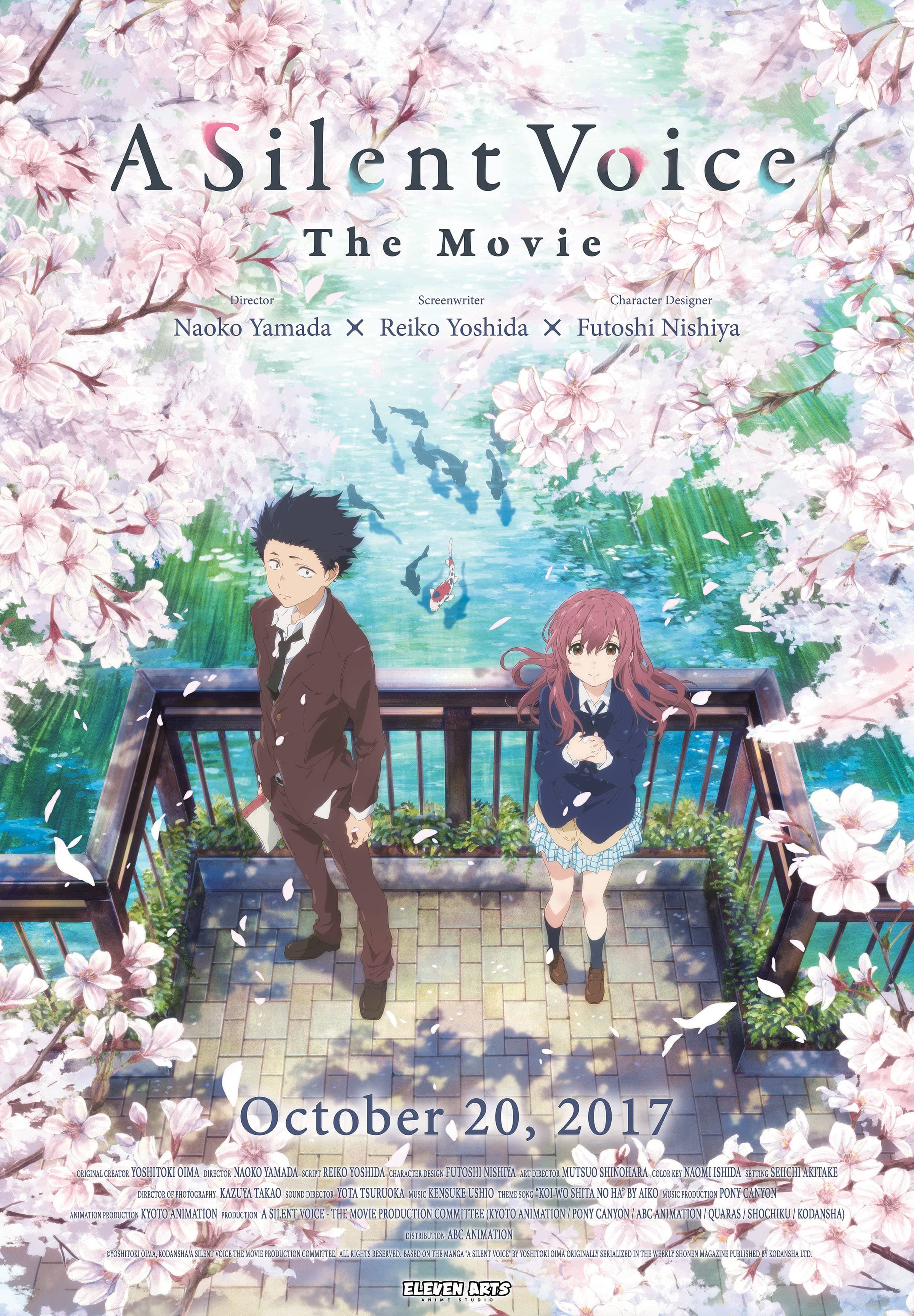 Anime Movies to Watch on Netflix - A Silent Voice