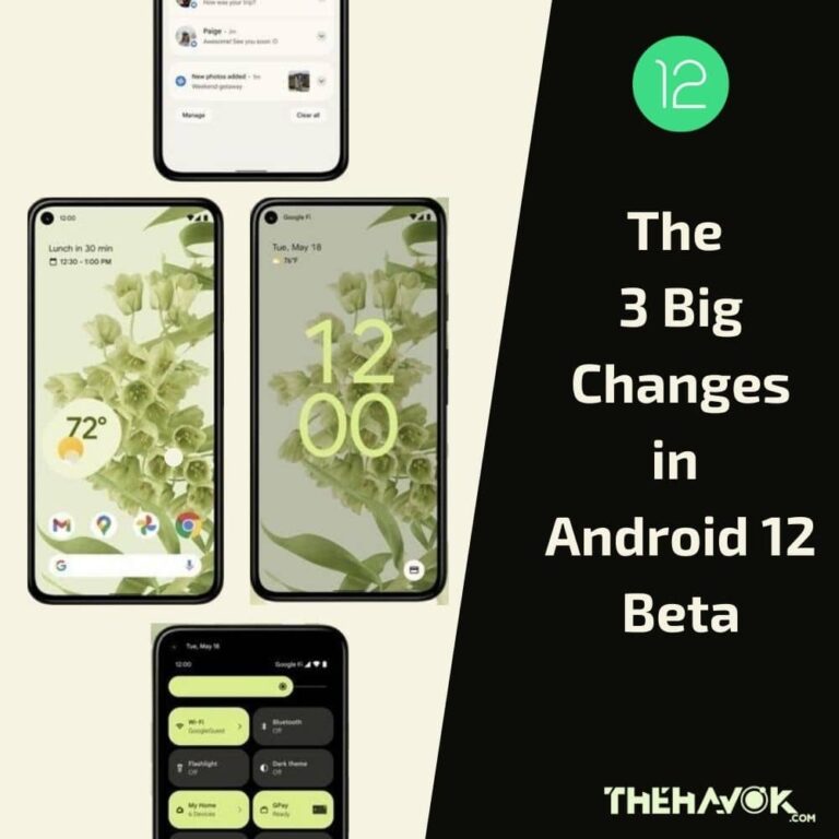 The 3 Big Changes in Android 12 Beta