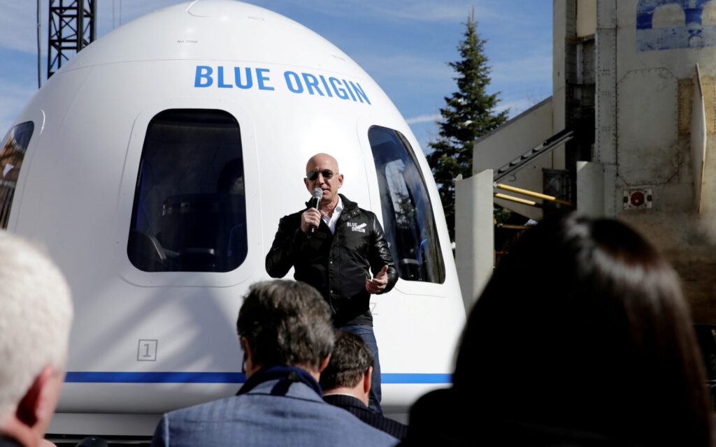 Space Tourism: Jeff Bezos announcing blue origin's next mission
