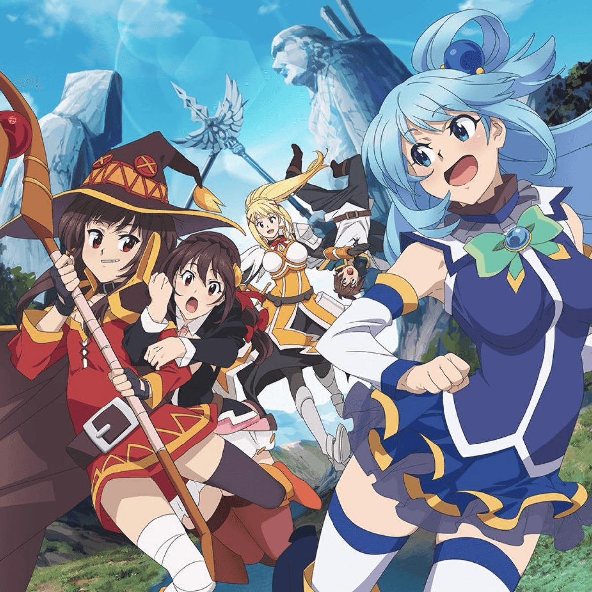 KONOSUBA Anime Confirms Season 3, Megumin Spin-Off Adaptation